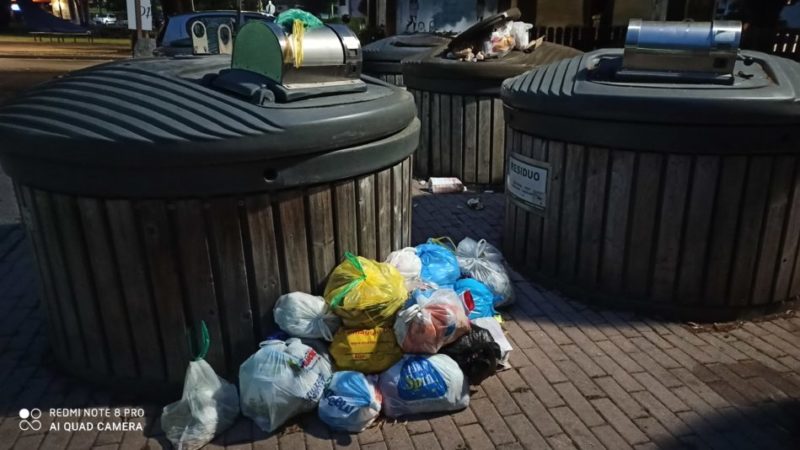 Segnalazione di un problema all’isola ecologica di corso Trento