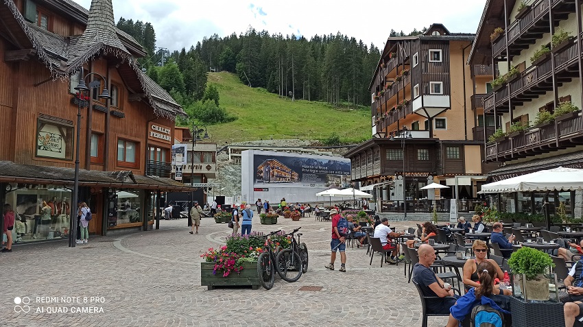 Piazza Righi a Campiglio