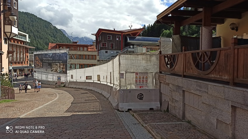 Piazza Righi vista da nord