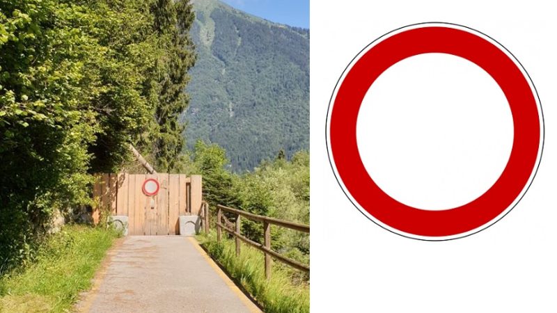 Ciclabile chiusa alla Pineta: la stagione è iniziata e tanta gente si lamenta…