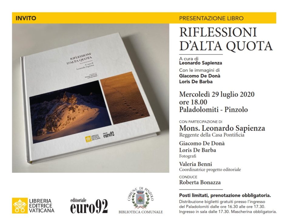 Presentazione libro: Riflessioni d’Alta Quota