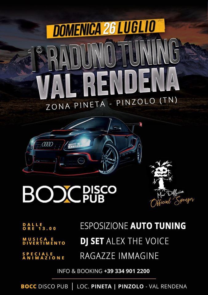 1° Raduno Tuning Val Rendena – 26 luglio 2020 – Zona Pineta