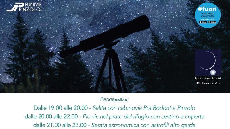 “Occhi alle stelle” – Serata G-Astronomica Rifugio Pra Rodont