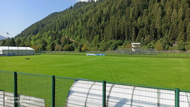 Alla Pineta si lavora per l’arrivo del Bologna calcio