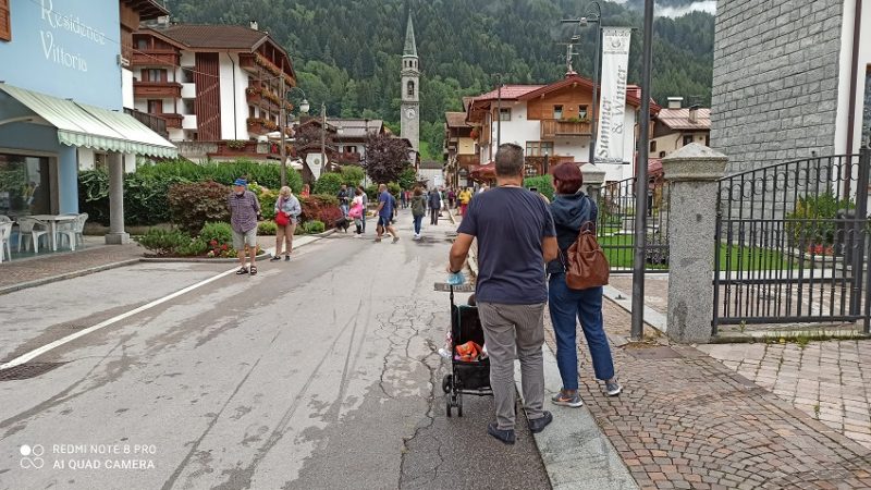 Mai vista così tanta gente a Pinzolo