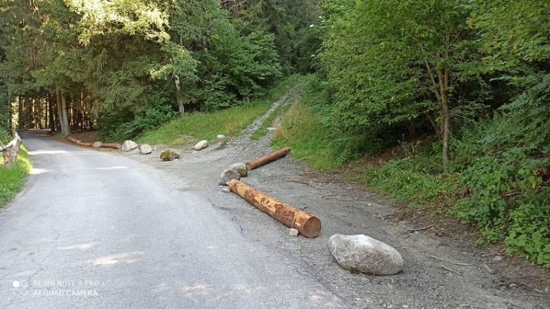 Stop al parcheggio selvaggio sopra Pinzolo