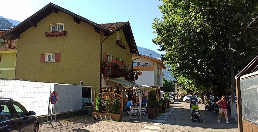 Il bar Genzianella oggi