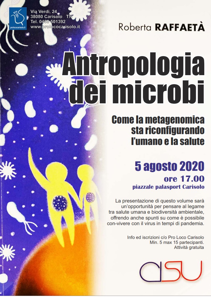 Presentazione libro: Antropologia dei microbi di Roberta Raffaetà