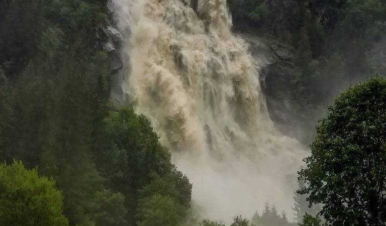 Forte temporale in val Genova