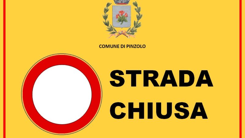 Comune di Pinzolo – Chiusura strade sul territorio comunale