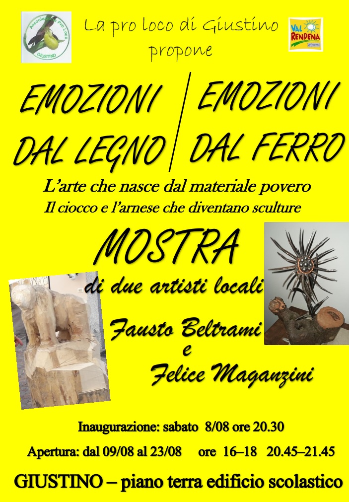 Giustino: Emozioni dal legno – Emozioni dal ferro
