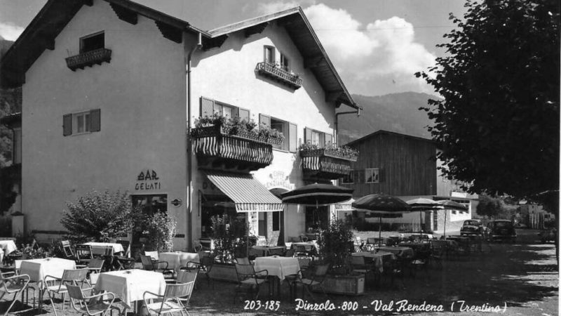 Un angolo di Pinzolo mezzo secolo fa…