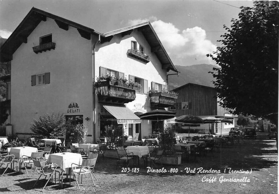 Un angolo di Pinzolo mezzo secolo fa…