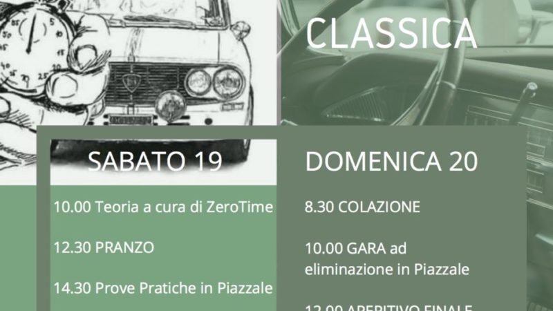 IMPARANDO LA REGOLARITÀ’ CLASSICA SULLE DOLOMITI