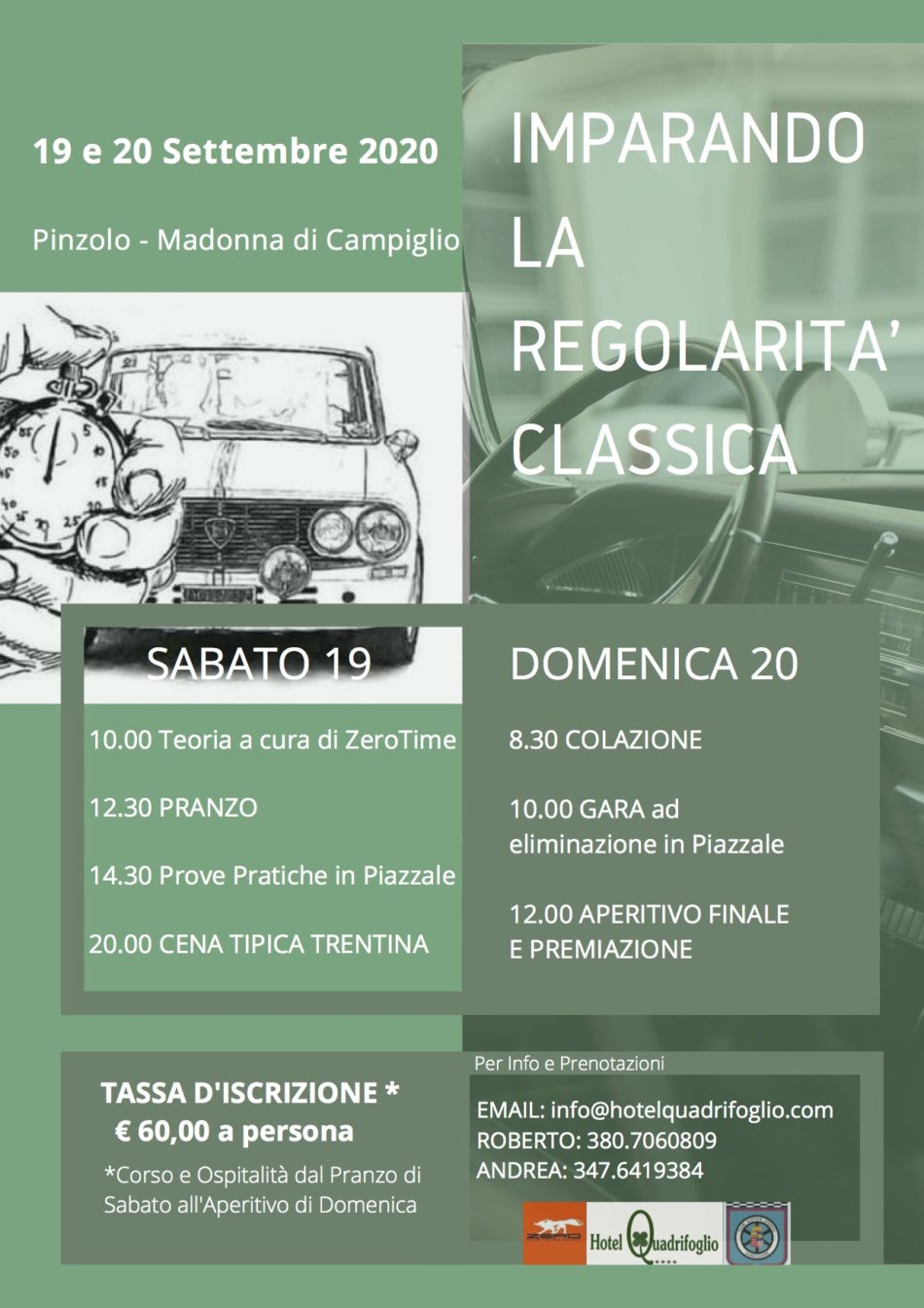 IMPARANDO LA REGOLARITÀ’ CLASSICA SULLE DOLOMITI