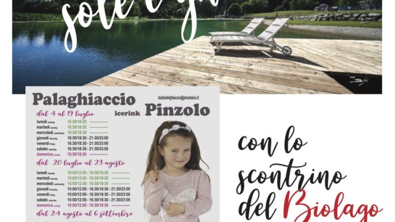 Conserva lo scontrino del Biolago e avrai lo sconto per pattinare al Palaghiaccio di Pinzolo
