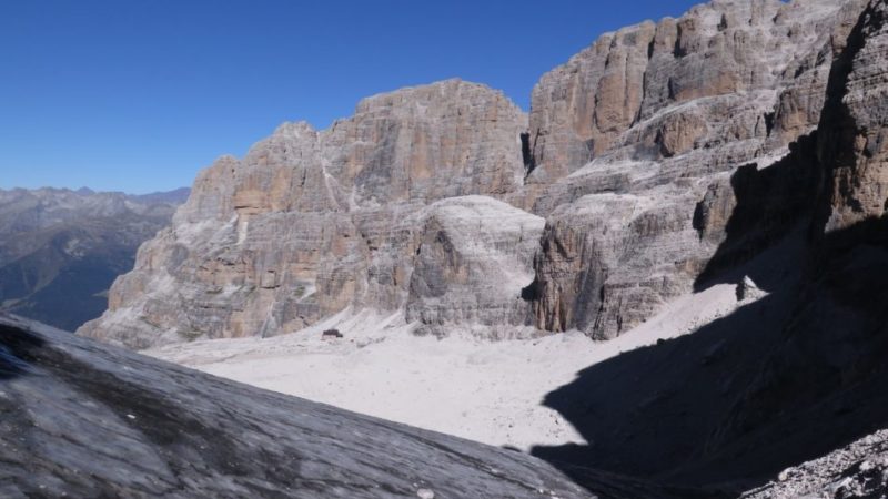 Via delle Bocchette Centrali – SAT 305C: Prudenza sulla Vedretta degli Sfulmini!