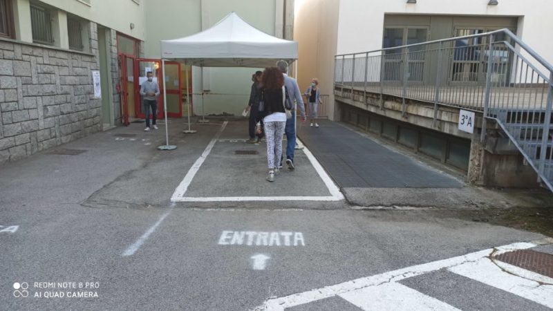 Grande affluenza di elettori ai seggi di Pinzolo