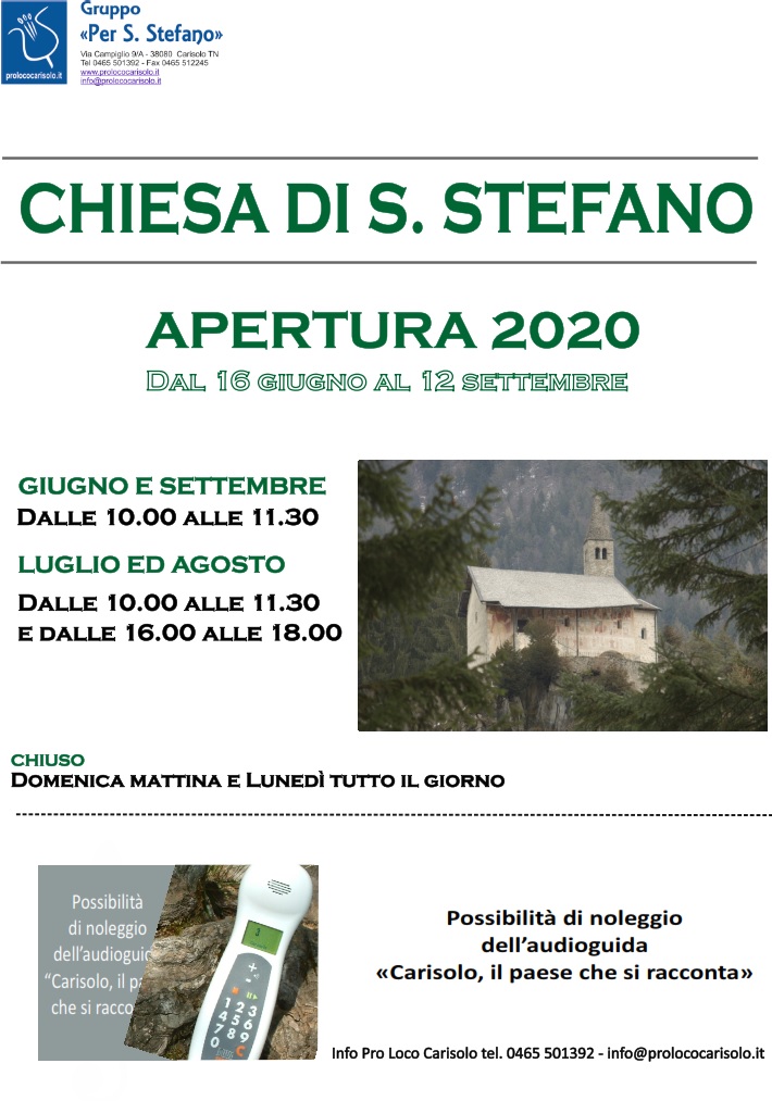 Apertura Chiesa S.Stefano