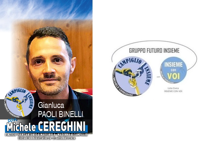 Candidato GIANLUCA PAOLI BINELLI – Lista Insieme con Voi