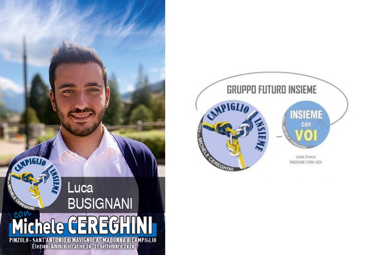 Candidato LUCA BUSIGNANI – Lista Campiglio Insieme