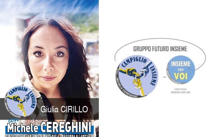 Candidata GIULIA CIRILLO – Lista Campiglio Insieme
