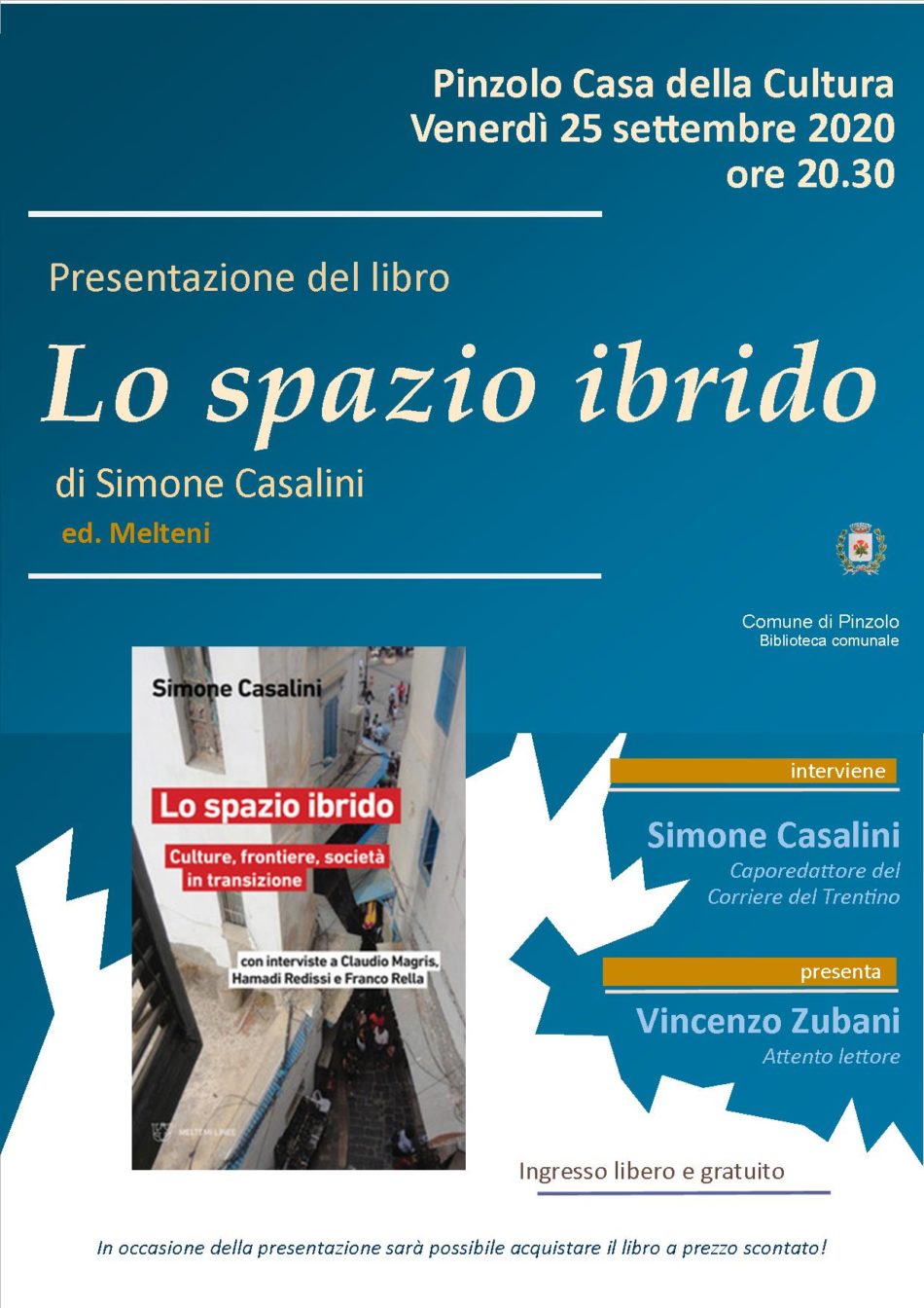Presentazione del libro “Lo spazio ibrido” di Simone Casalini