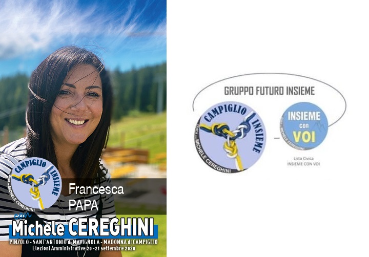 Candidata FRANCESCA PAPA – Lista Campiglio Insieme