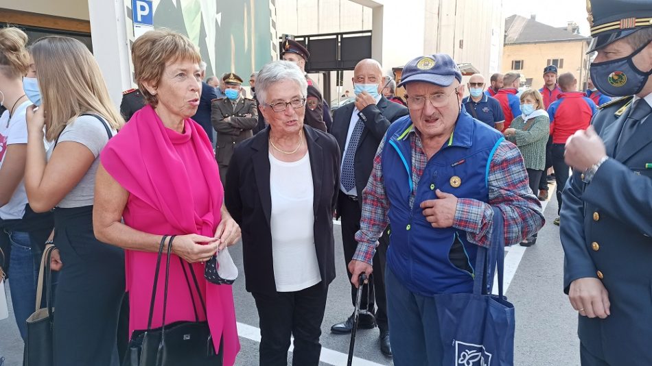 Fabrizia Caola, Teresina Monegatti Casanova e Angiolino Binelli