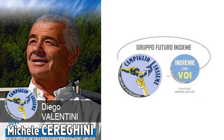 Candidato DIEGO VALENTINI – Lista Campiglio Insieme