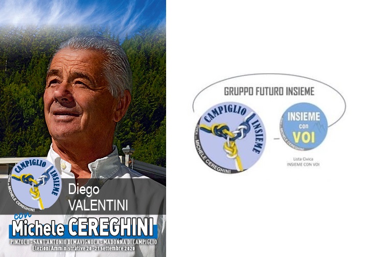 Candidato DIEGO VALENTINI – Lista Campiglio Insieme