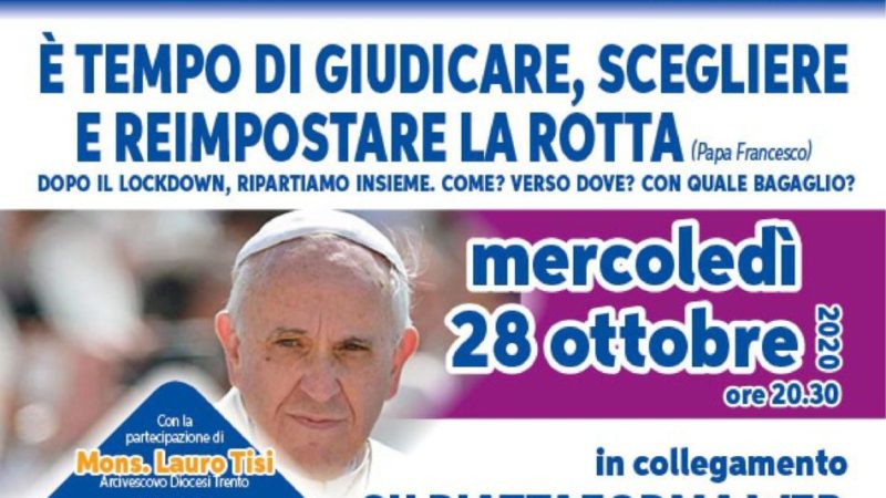 Il prossimo incontro “Alleanza Scuola Famiglia Comunità” si terrà il 28 ottobre: “E’ tempo di giudicare, scegliere e reimpostare la rotta”.