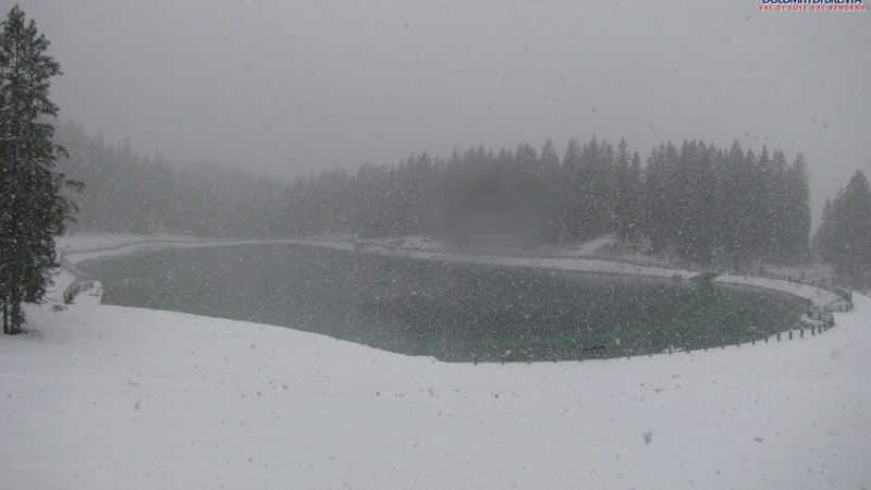Torna la neve sulla skiarea Campiglio