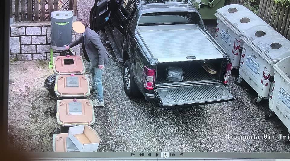 Abbandono di rifiuti: la Polizia locale sanziona grazie al sistema di video sorveglianza del Comune