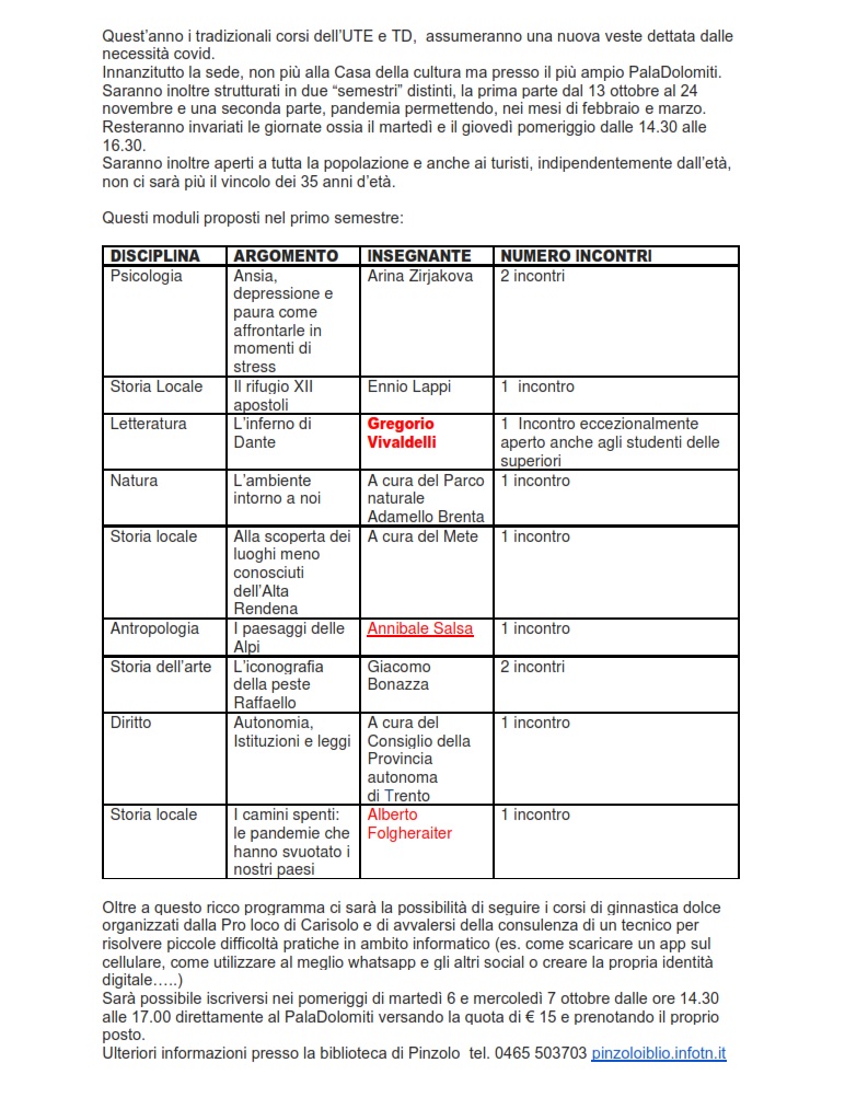 Ci vediamo al Paladolomiti