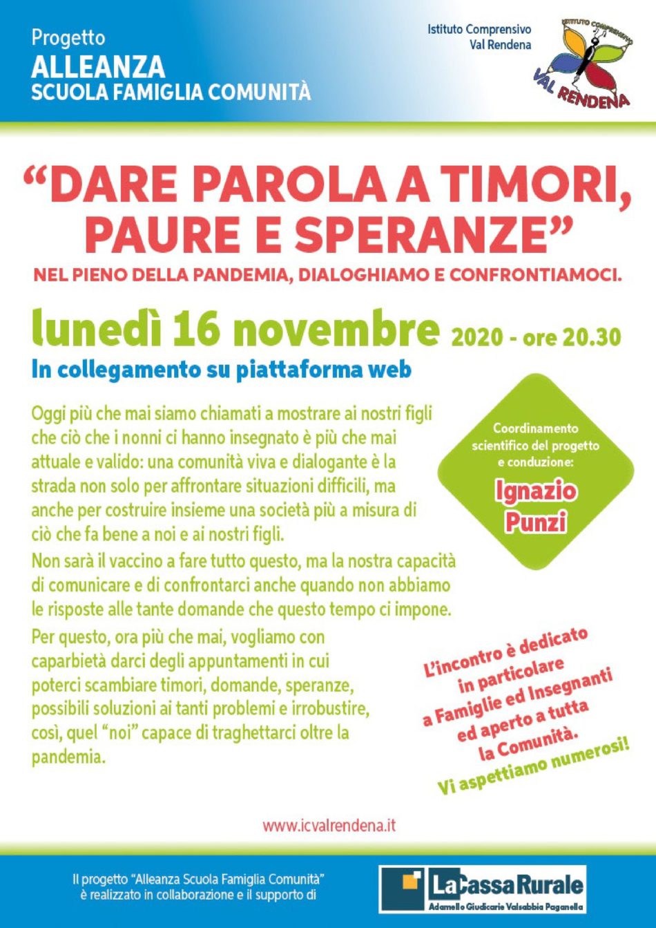 ALLEANZA SCUOLA FAMIGLIA COMUNITA'