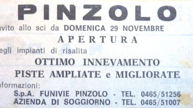 Pinzolo: 50 anni fa…