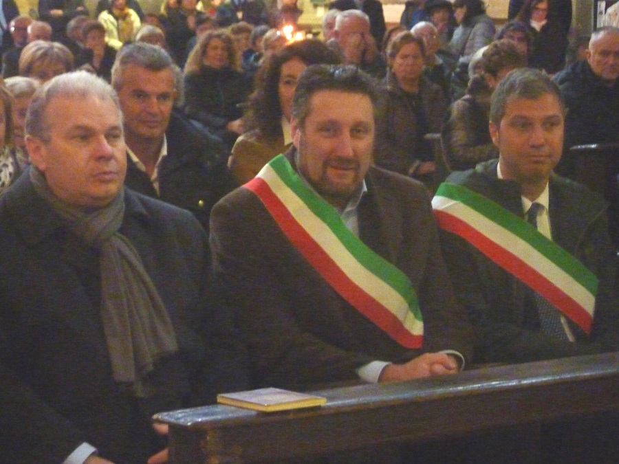 S. Martino - Le autorità presenti alle cerimonia