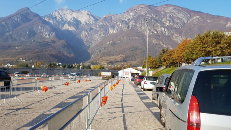 Aggiornamento situazione Coronavirus in Trentino – 22 novembre 2020: 159 nuovi casi positivi, 1 decesso, oltre 300 guariti, 3.500 tamponi