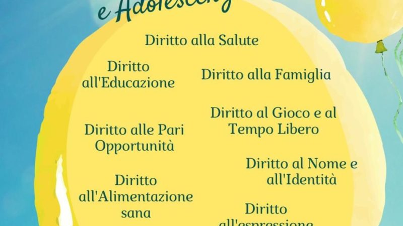 Giornata Internazionale Diritti dell’Infanzia e dell’Adolescenza