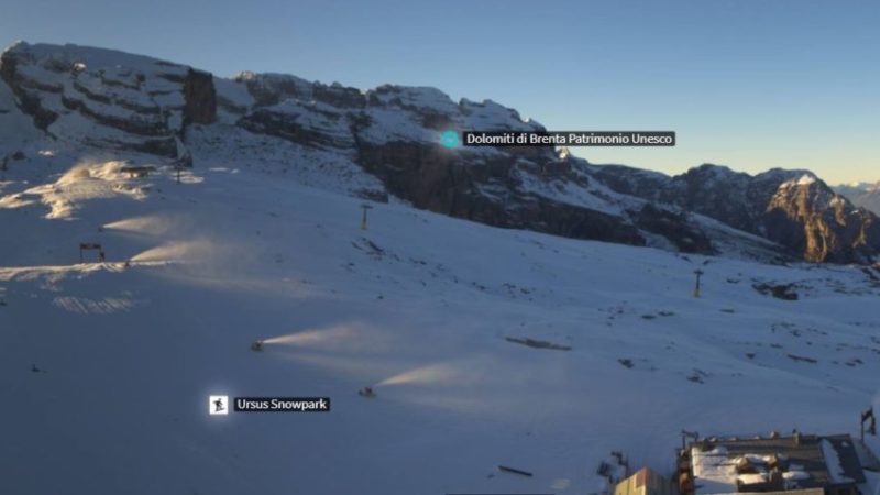 Tornano a sparare i cannoni in cima al Grostè