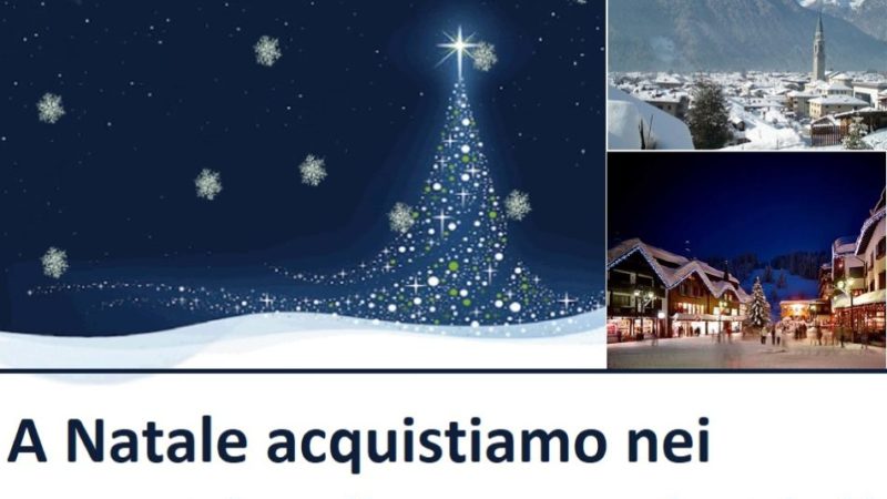 A Natale acquistiamo nei negozi di valle e non sul web !!!