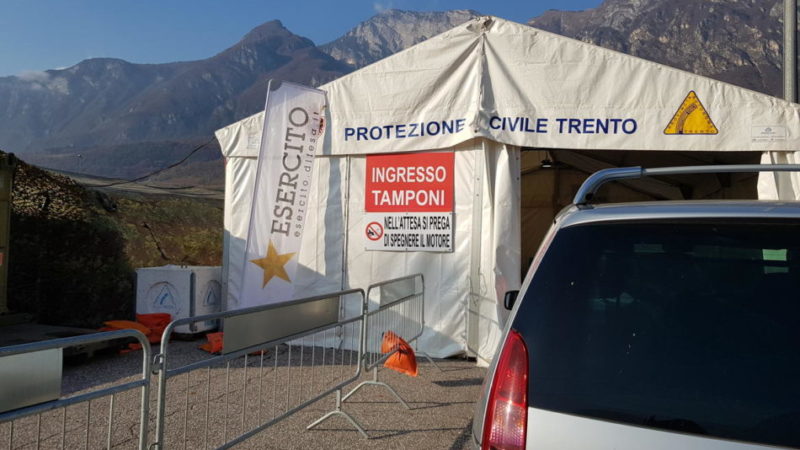 Aggiornamento situazione Coronavirus in Trentino – 2 dicembre 2020: 278 casi positivi, 3 decessi, 267 guariti