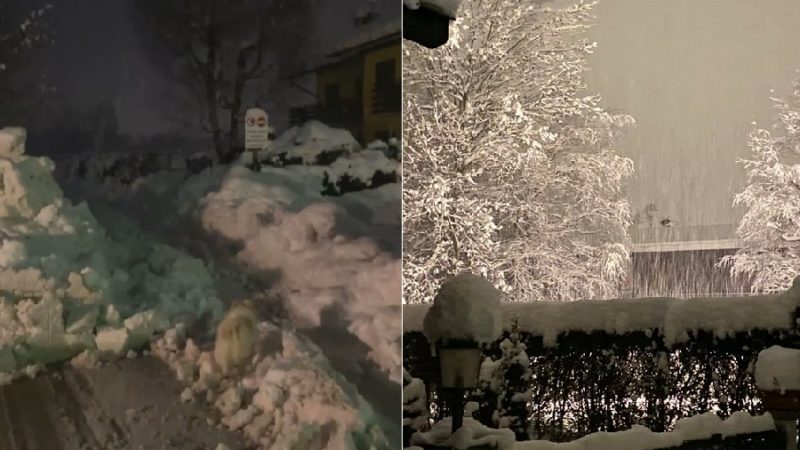 Lettera di un ragazzo: da ormai quattro giorni a Pinzolo è impossibile camminare…