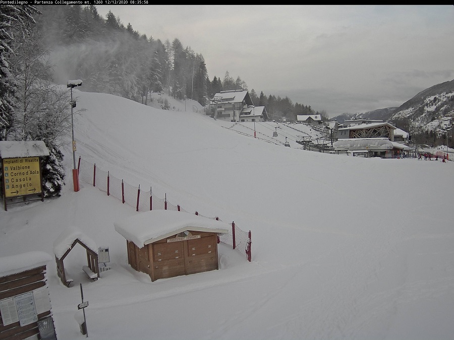 Ponte di Legno - Partenza cabinovia