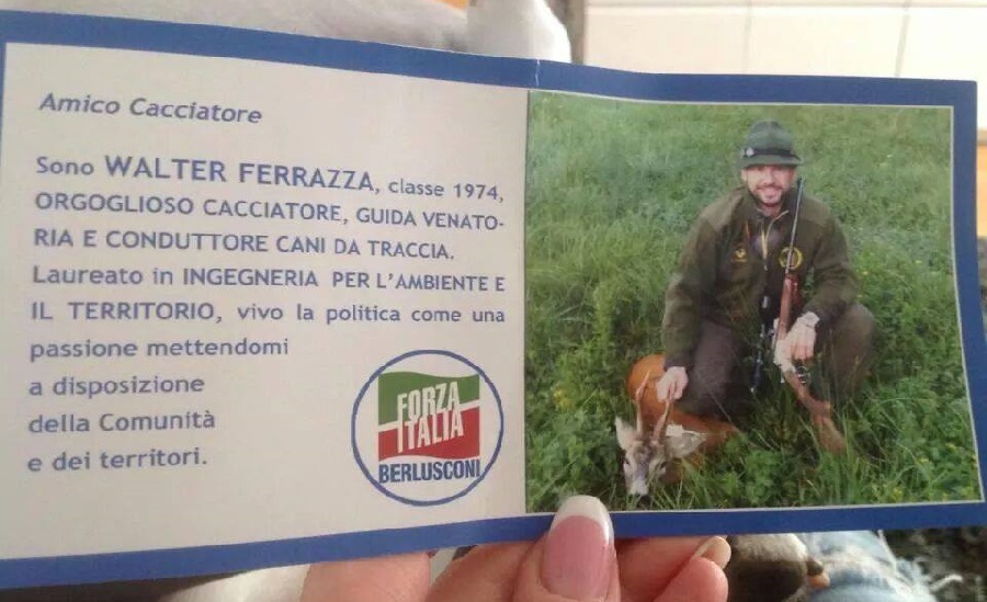Sarà il cacciatore Walter Ferrazza il nuovo presidente del Parco Adamello-Brenta?