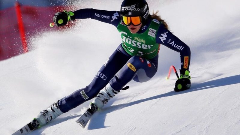Laura Pirovano non conferma il risultato di ieri a St. Anton