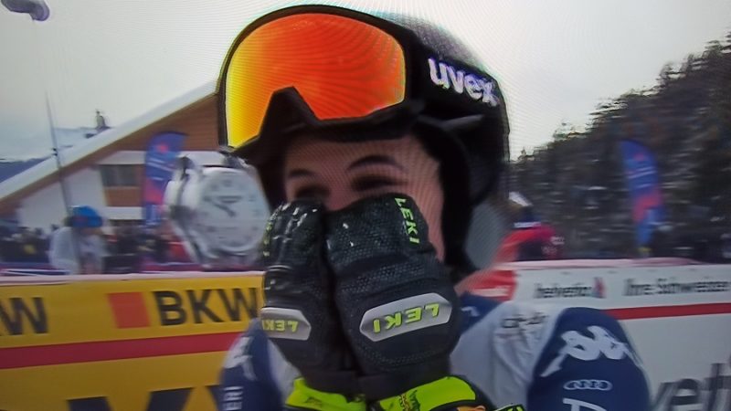 Immensa Laura Pirovano a Crans Montana