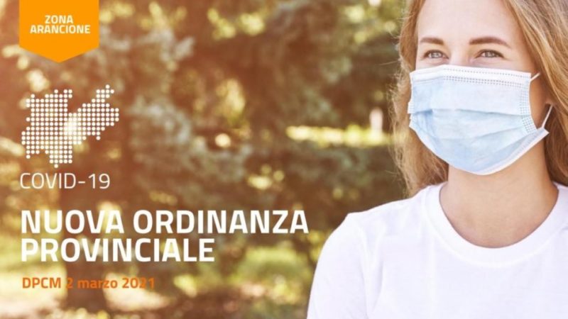 Covid-19: il Trentino resta in zona arancione