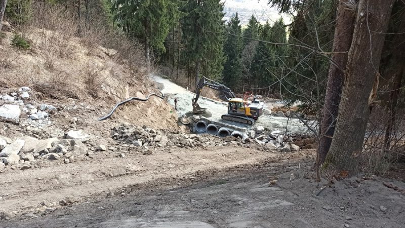 Chiusura temporanea della strada val Genova